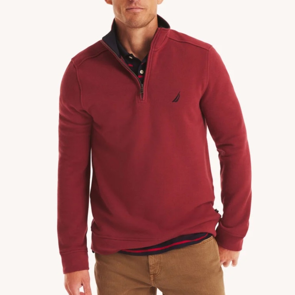 Nautica Quarter-Zip Sweatshirt